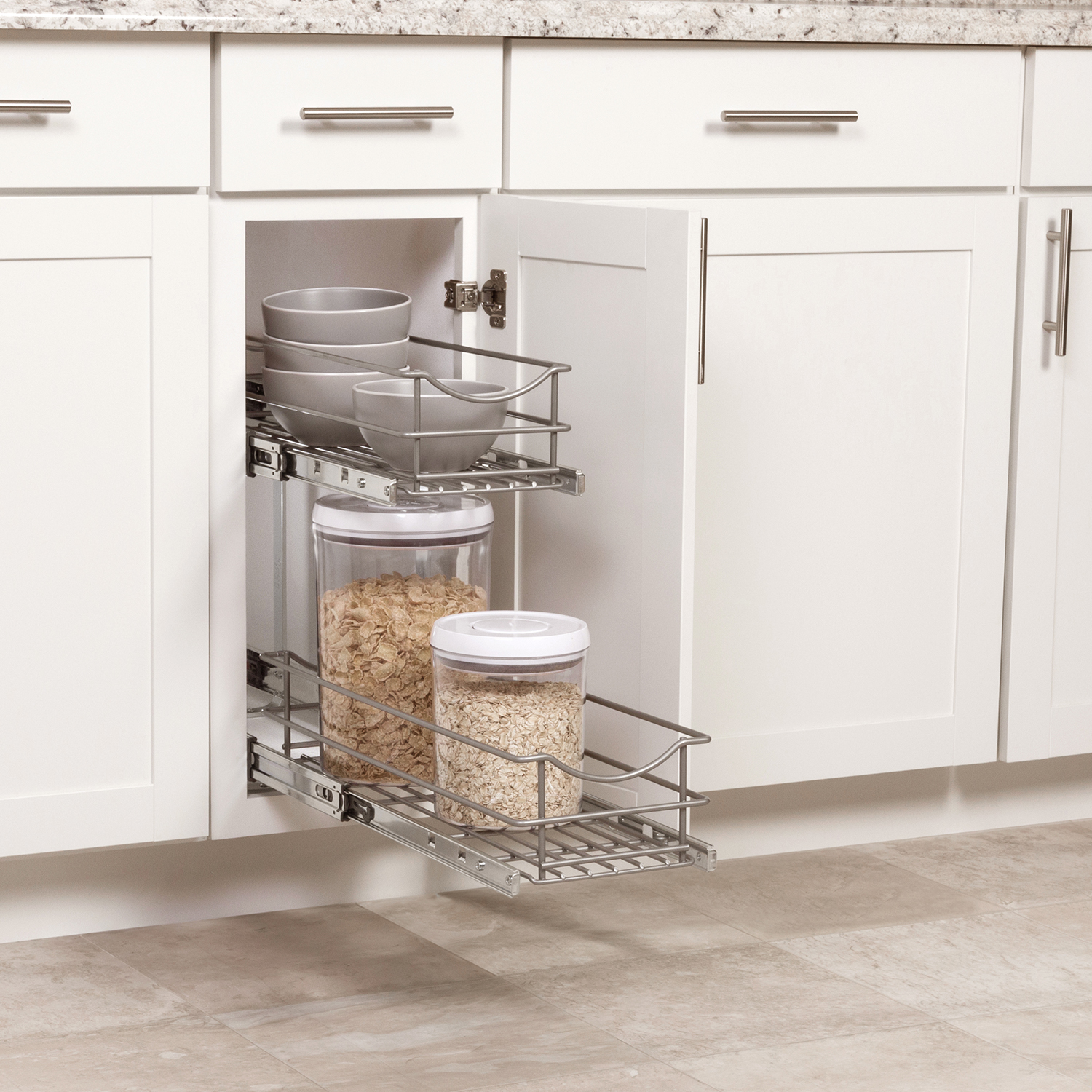 The benefits of cabinet pull out baskets